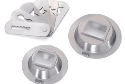 Accessoire à pâtisserie Gefu Trica taille 5 ou 7/8 inox - 6 motifs