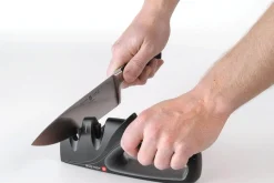 Aiguiseur double Wüsthof en céramique et carbure de tungstène