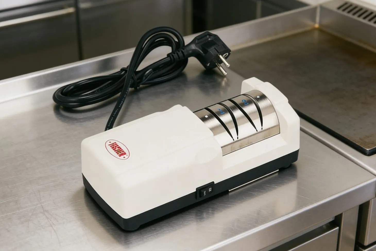 Aiguiseur électrique pour couteaux de cuisine FISCHER
