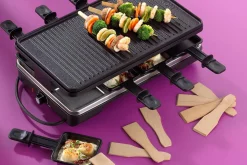 Appareil à raclette/grill Kela Geneva en fonte pour 8 personnes