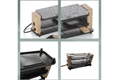 Appareil à raclette/pierrade Kela Bedretto pour 2 personnes