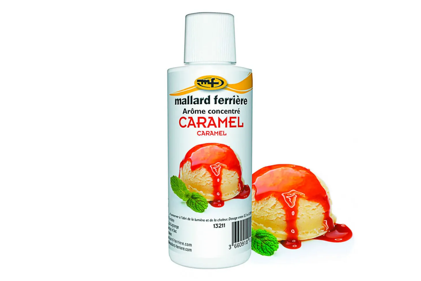 Arôme alimentaire concentré Mallard Ferrière caramel 125ml