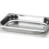 Bac gastronorme en inox pour planche à découper Continenta - 32,5x26,5x4cm
