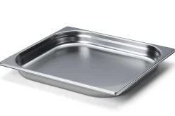 Bac gastronorme en inox pour planche à découper Continenta - 35,5x32,5x4cm