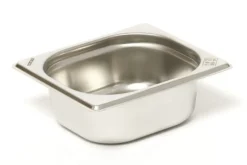 Bac gastronorme GN 1/6 inox 18/0 1L Comas - Hauteur 6,5cm