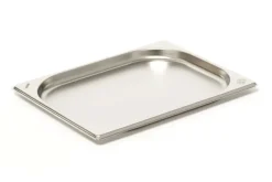 Bac gastronorme GN 1/2 inox 18/0 1L Comas - Hauteur 2cm