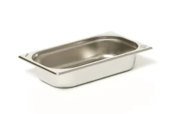 Bac gastronorme GN 1/4 inox 18/0 1,05L Comas - Hauteur 4cm