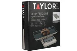 Balance de cuisine de précision Taylor Pro en acier inoxydable capacité 500g