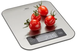 Balance de cuisine Gefu Score avec application d'analyse de la valeur nutritive