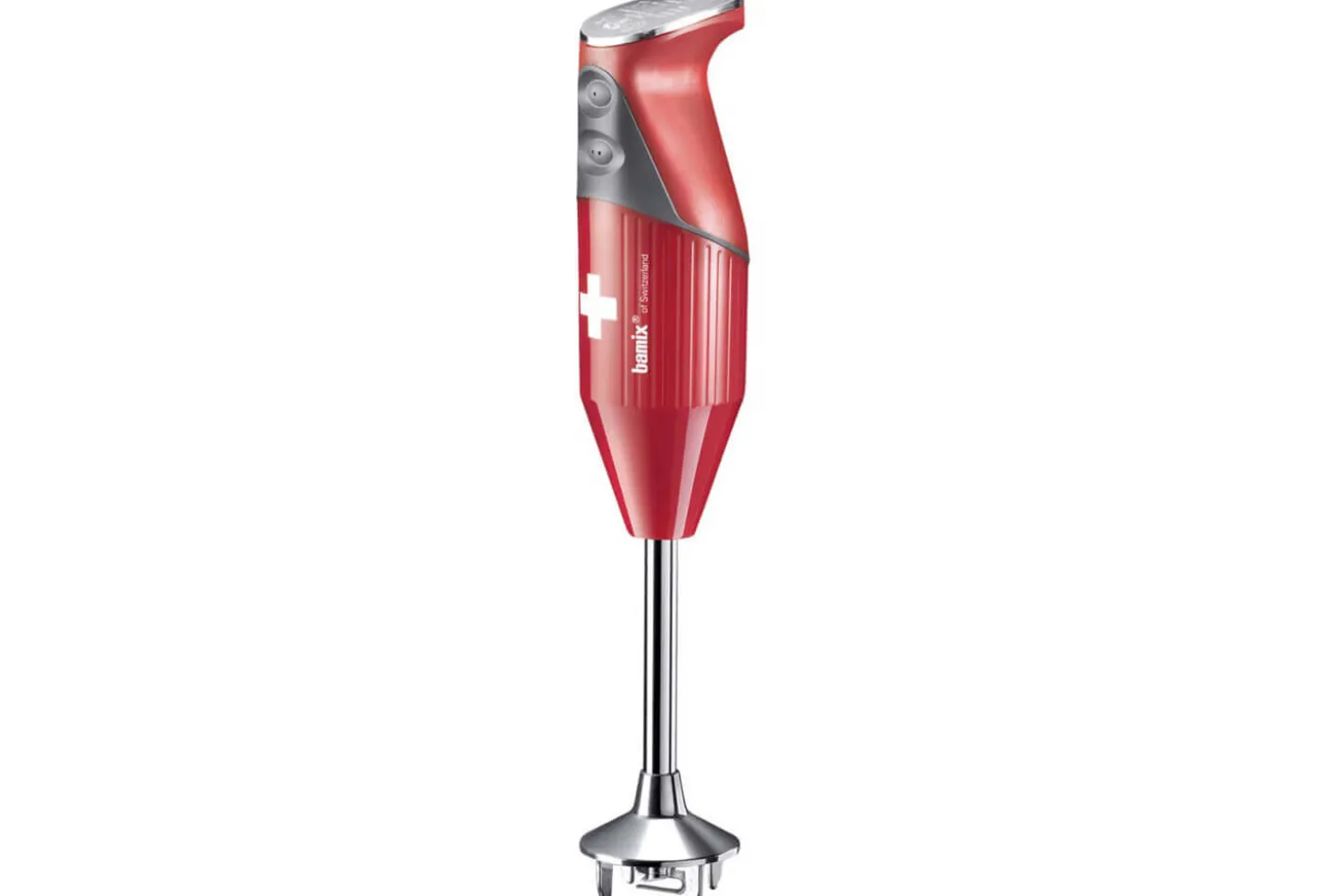 Bamix Mixeur plongeant M200 Swissline Rouge croix avec accessoires