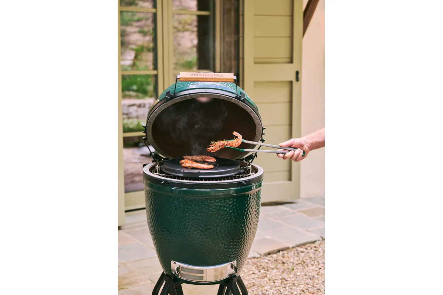 Barbecue Big Green Egg Large multifonctions en céramique de qualité supérieure
