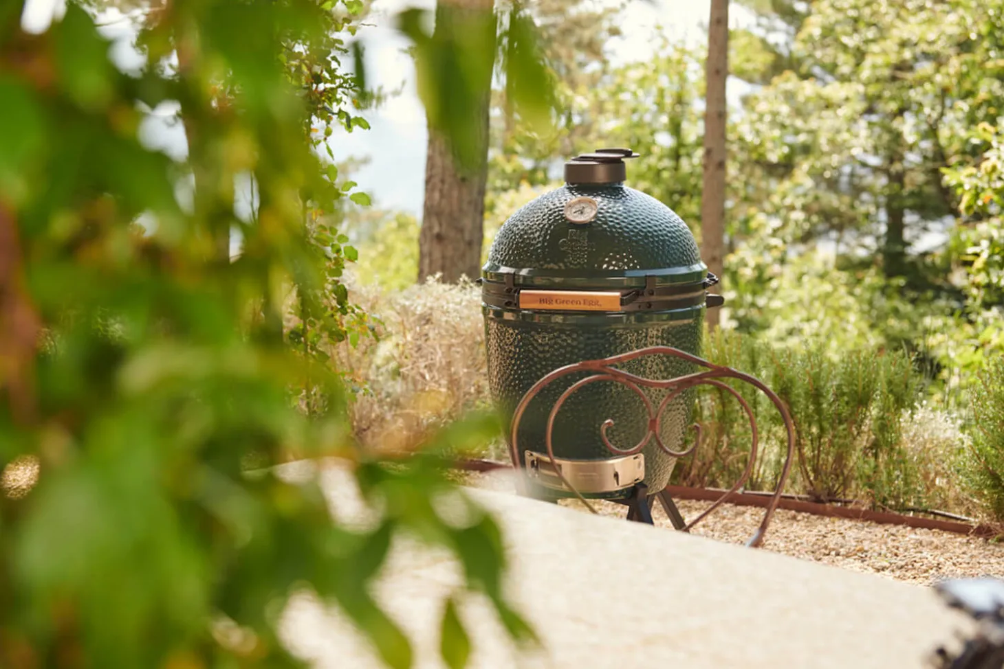 Barbecue Big Green Egg Large multifonctions en céramique de qualité supérieure