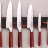 Barre aimantée artisanale Essences Creations en ébène de Macassar 45cm 6 places - N°5