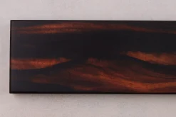 Barre aimantée artisanale Essences Creations en ébène de Macassar 45cm 6 places - N°5