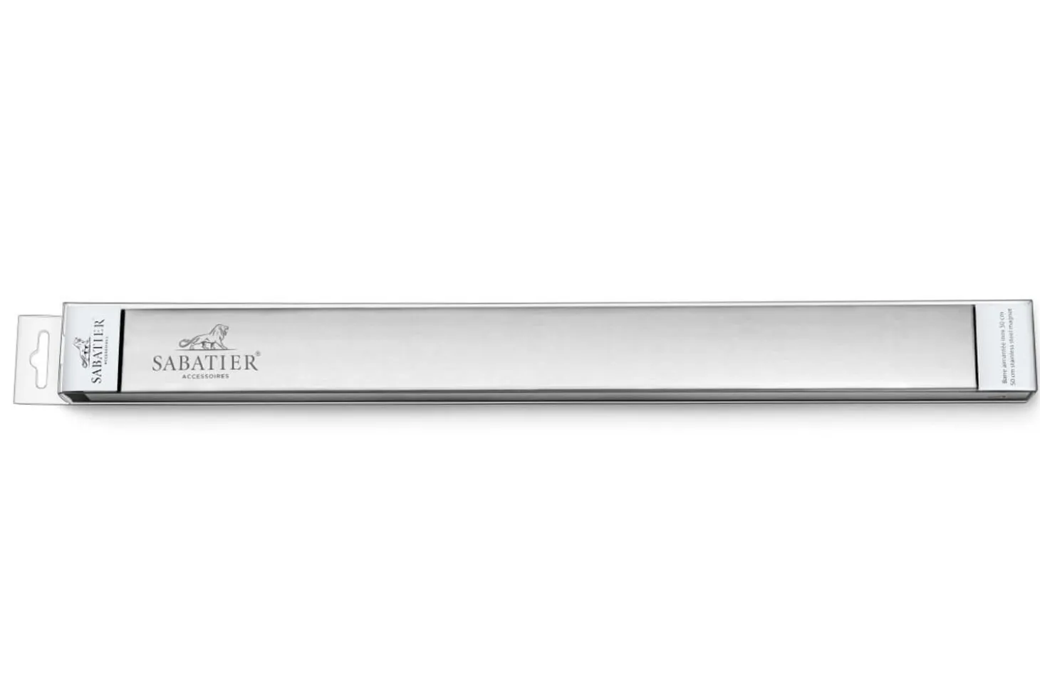 Barre aimantée professionnelle Sabatier inox 50cm