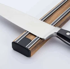 Barre aimantée surpuissante Bisbell Bisichef 50cm en bois