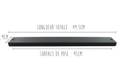 Barre aimantée Yaxell 45cm en bambou
