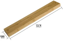 Barre aimantée Yaxell 30cm en bambou