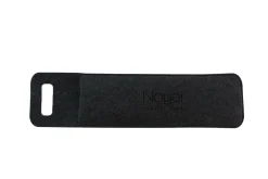 Barre magnétique artisanale haut de gamme Noyer 40cm pour 5 couteaux