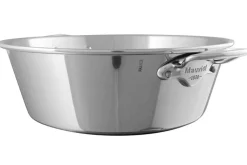 Bassine à confiture 36cm Mauviel M'Cook en inox compatible induction