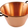 Bassine à gelée 4L en cuivre massif lisse ø26,5cm