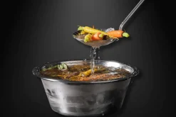 Bassine pâtissière conique Rosle en acier inoxydable 18/10 mat