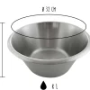 Bassine pâtissière professionnelle Matfer 100% acier inox - Diamètre 32cm
