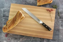 Billot de cuisine Fukito en bois de hêtre certifié FSC - 45 x 30 x 4 cm