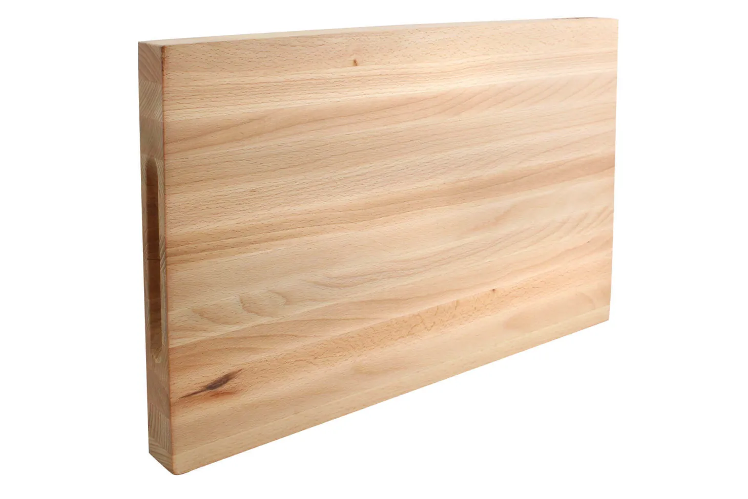Billot de cuisine Fukito en bois de hêtre certifié FSC - 45 x 30 x 4 cm
