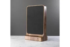 Bloc aimanté Bisbell en acacia soft touch pour 8 couteaux