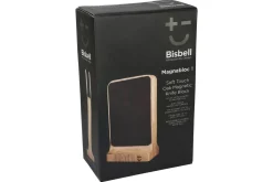 Bloc aimanté Bisbell en chêne massif soft touch pour 8 couteaux