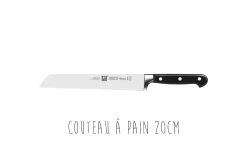 Bloc couteaux bambou 6 pièces Zwilling Professionnal S lames forgées