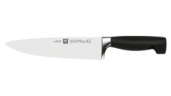 Bloc couteaux bois naturel 6 pièces Zwilling Four Star lames forgées