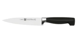 Bloc couteaux bois naturel 7 pièces Zwilling Four Star lames forgées