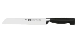Bloc couteaux bois naturel 7 pièces Zwilling Four Star lames forgées