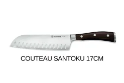 Bloc couteaux Wüsthof Ikon en frêne - 6 couteaux forgés