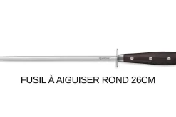Bloc couteaux Wüsthof Ikon en frêne - 7 couteaux forgés et 2 accessoires