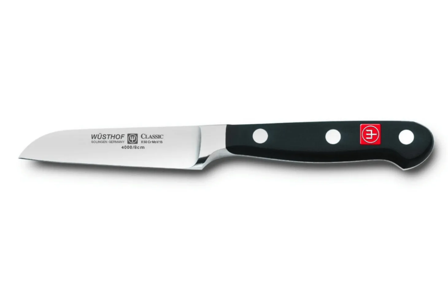 Bloc cuisine Wusthof Classic forgés 7 pièces - 5 couteaux + 1 fusil et une paire de ciseaux