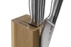 Bloc de 5 couteaux Joseph Joseph Elevate Steel Knives en bambou