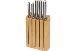 Bloc de 5 couteaux Joseph Joseph Elevate Steel Knives en bambou