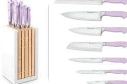 Bloc de 7 couteaux Wusthof Classic Colour Purple Yam forgés