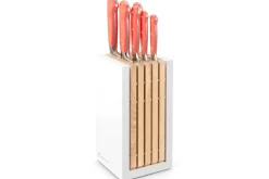 Bloc de 7 couteaux Wusthof Classic Colour Coral Peach forgés