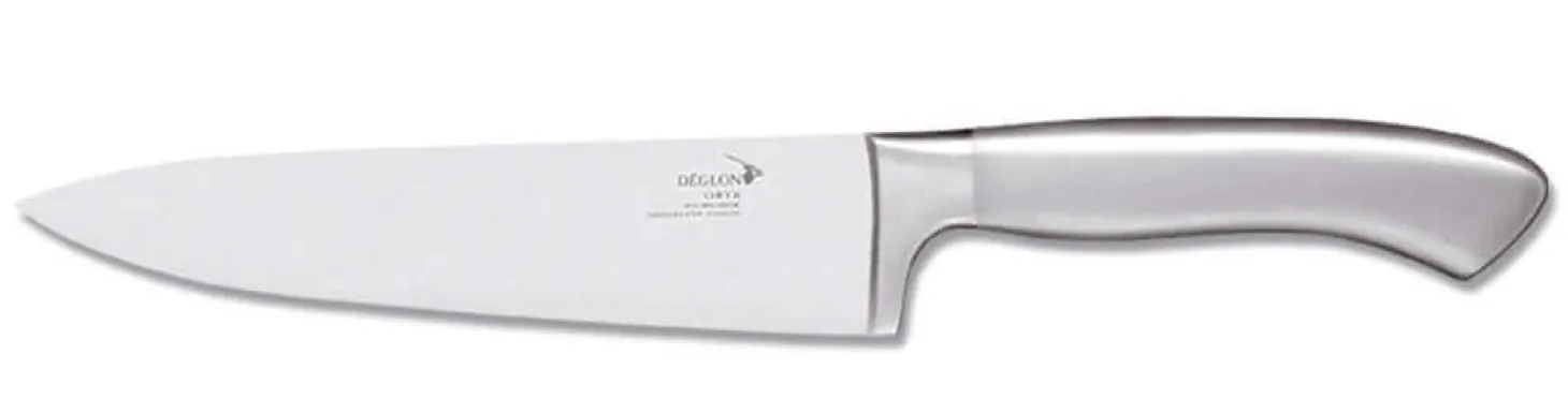 Bloc en bois de 5 couteaux Déglon Oryx design monobloc