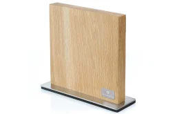 Bloc magnétique Zassenhaus en bois pour 10 couteaux de cuisine