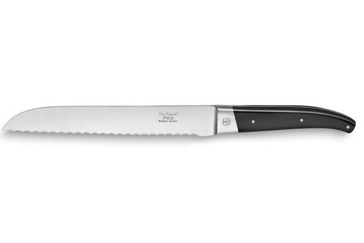 Bloc tressé 5 couteaux LOU LAGUIOLE Pro acier inox