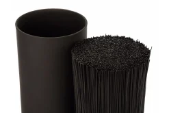 Bloc universel design rond noir Arcos intérieur amovible fibres PP