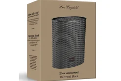 Bloc universel ovale tressé noir LOU LAGUIOLE intérieur fibres