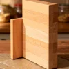 Bloc vide aimanté Artelegno Milano en bois de hêtre pour 6 couteaux de cuisine