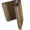 Bloc vide Artelegno Grand Prix Curve pour 10 couteaux de cuisine