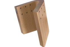 Bloc vide Artelegno Grand Prix Curve pour 10 couteaux de cuisine